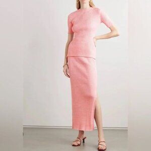 Anna Quan Pink Bebe Top and Ruby Skirt Set AU8/US4 NWOT